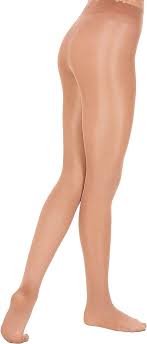 Eurotard 211c Girls Footed Shimmer Tights