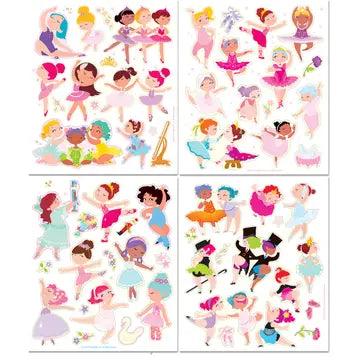 Girl Nation Dance Magic Reusable Sticker Activity Tote