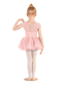 Mirella M1564C Daisy Lace Tutu Dress