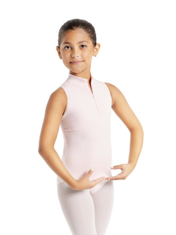 Capezio 11908C Glitter Glam Zip Front Leotard