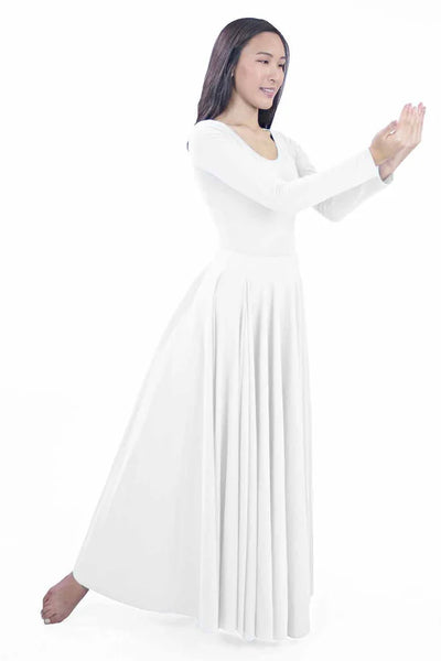 Basic Moves 2235A Adult liturgical 540-degree skirt with elastic waist