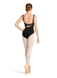 Mirella M50004LM Twist Back Tank Leotard