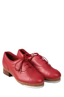 Bloch Jason Samuels Smith Tap Shoe Red Pebble Leather S0313L