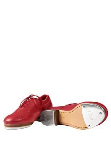 Bloch Jason Samuels Smith Tap Shoe Red Pebble Leather S0313L