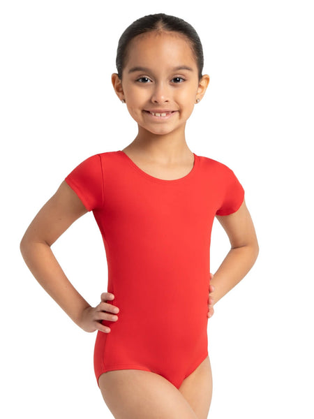 Capezio TB132C Short Sleeve Nylon Leotard