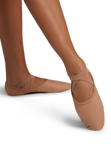 Capezio 2037C Children's Split-Sole Canvas Hanami Ballet Shoe