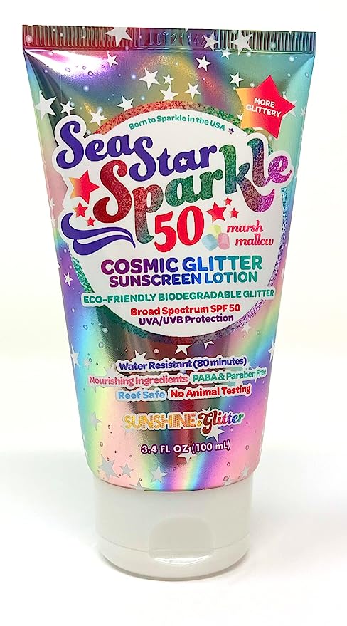 Sunshine & Glitter SPARKLE SUNSCREEN- COSMIC