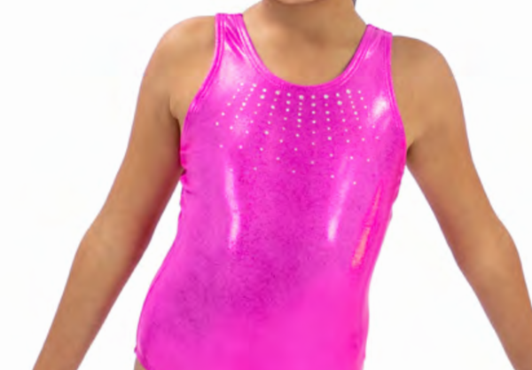 Basic Moves GY5743CA Metallic Gynastics Leotard