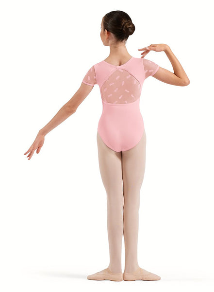 Bloch CL20013 Girls' Floral Cap Sleeve Leotard