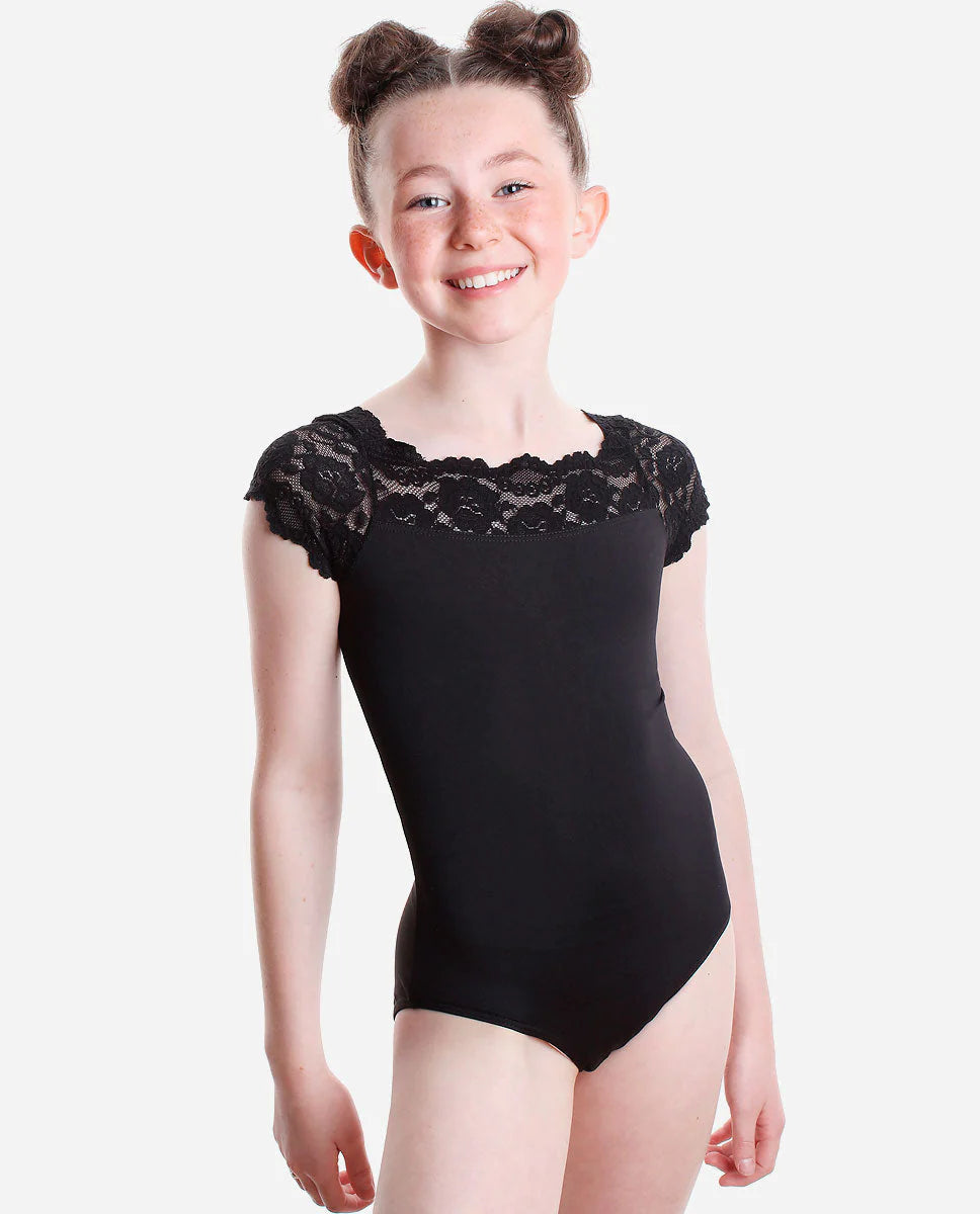 SoDanca SL-17 Tilly  Lace Trimmed Leotard