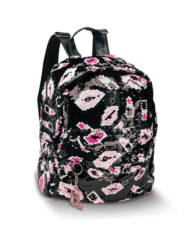 DanzNmotion B20536 Lipstick Sequin Backpack