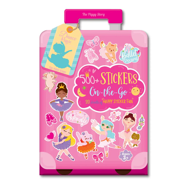 Girl Nation 500+ Stickers On-The-Go Dance Magic