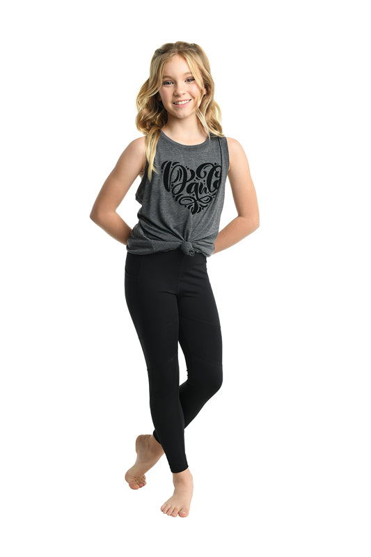 DanzNmotion 23304C Heart Dance Tee