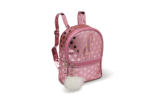 DanzNmotion 22510 Pink Dot Backpack