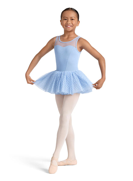 Mirella Mesh Tank Tutu Leotard M50002C