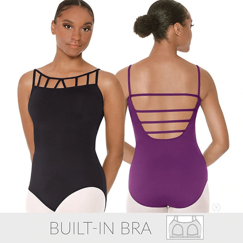 Eurotard 44485 Womens Lattice Front Leotard