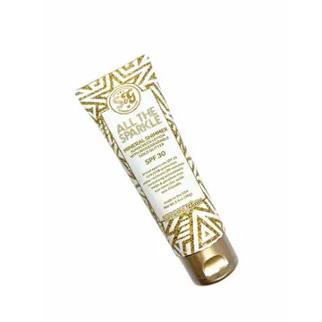 Sunshine & Glitter All the Sparkle Mineral Shimmer Sunscreen Spf 30