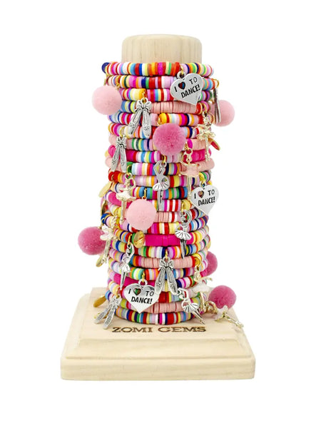 Zomi Gems T1073 BRACELET-MULTI POM