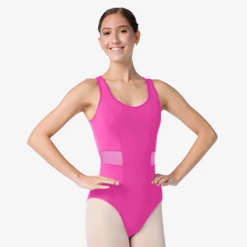 SoDanca SL133  ENYA   Leotard with Mesh and Princess Seams