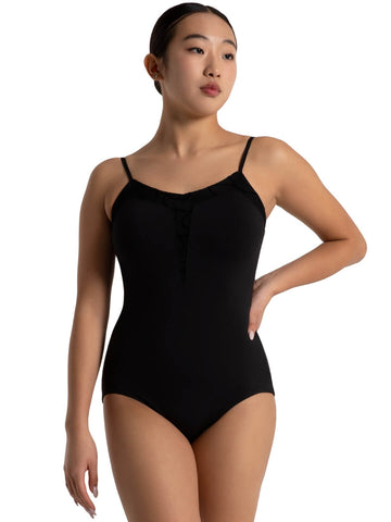 Capezio 12053W Majestic Lines Cleo Leotard BLACK