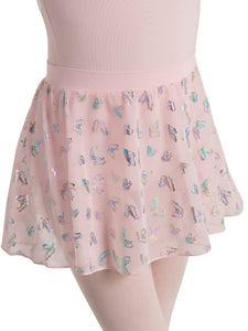 Capezio 12066C Social Butterfly Nova Skirt - Girls