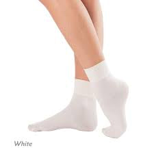 Nikolay Ballet Socks - WHITE