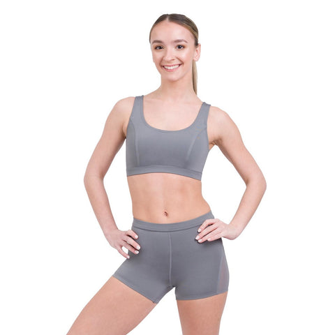 Capezio 11284W Tech Tank Bra Top - GRAY