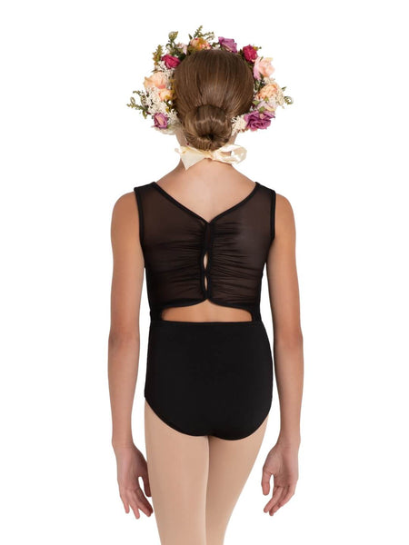 Capezio 12088C Wildflower Marigold Mesh Back Leotard - Girls