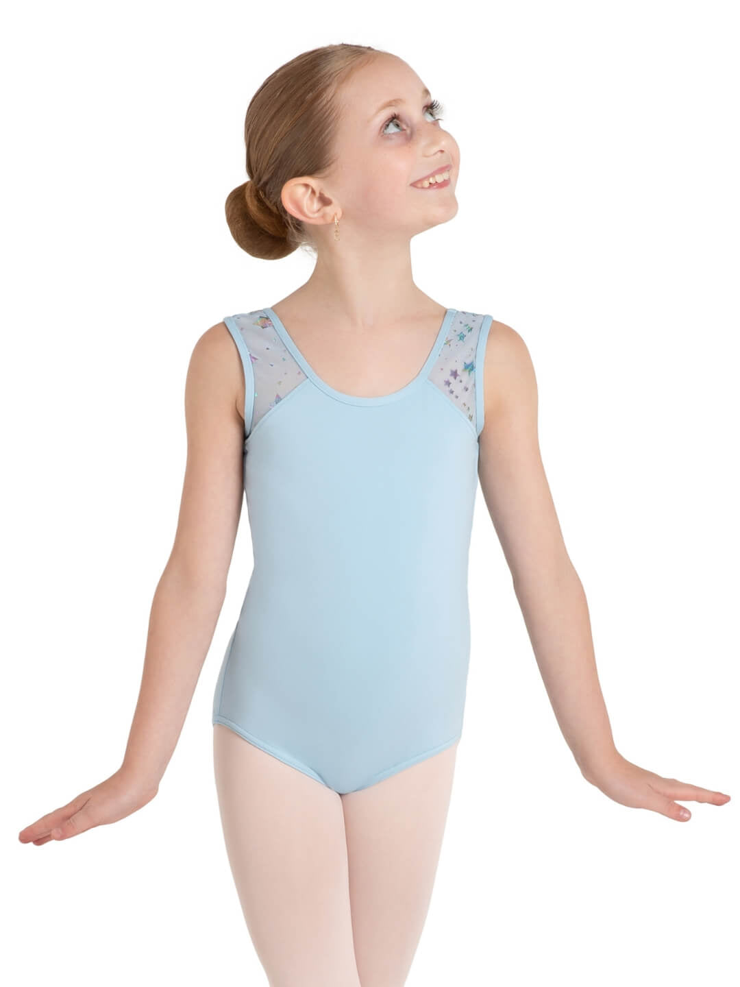 Capezio 12104C Star Struck Mars Mesh Back Leotard - Girls