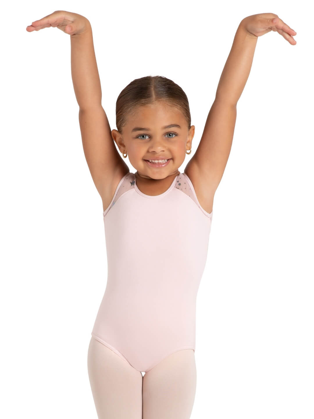 Capezio 12104C Star Struck Mars Mesh Back Leotard - Girls