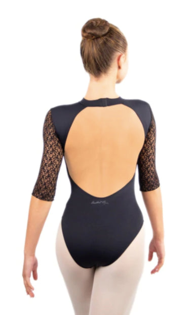 Ballet Rosa CHANEL レオタード　ブラック　40M Ballet Rosa Chanel Embellished High Neck Leotard
