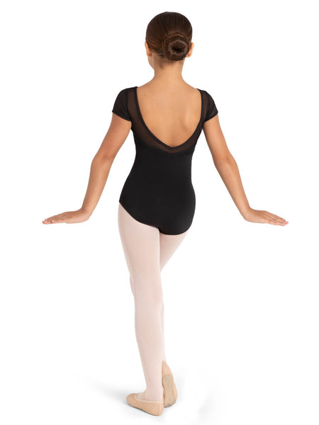 Capezio 12105C Star Struck Galaxy Short Sleeve Leotard