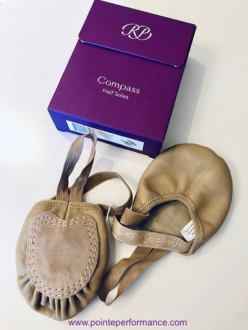 Russian Pointe Compass HALF SOLE-TAN