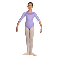 Mirella M122C Child’s Boatneck 3/4 Sleeve Leotard