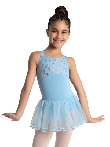 Capezio 12063C Social Butterfly Monarch Tutu Dress - Girls