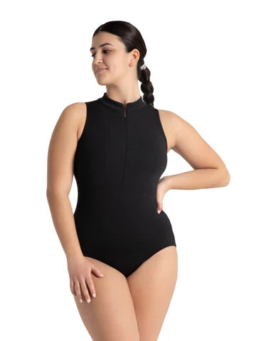 Capezio 12002W Spot On Zip Front Leotard