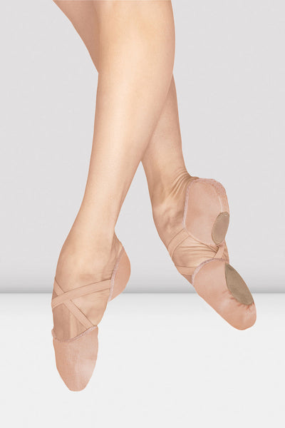 Bloch ES0251L Elastosplit Adult Canvas Ballet Shoe