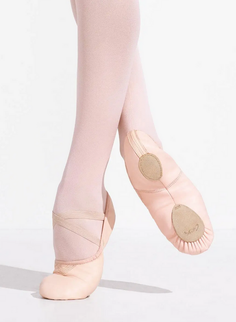 Capezio 2033 Leather Split Sole Cobra