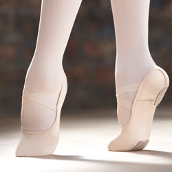 Capezio 2037W Stretch Canvas Split-Sole Hanami PINK Ballet Shoe