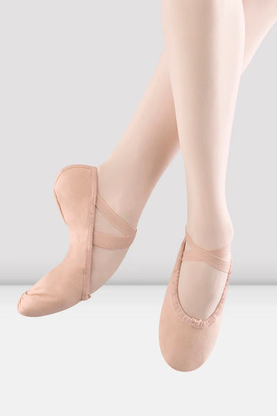 Adult Pump Canvas Split-Sole Ballet Shoes - S0277L - Pink