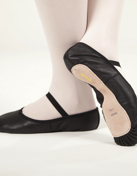 Bloch S0205L Dansoft Full Sole Leather BLACK Adult Ballet Shoe