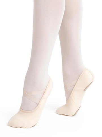 Capezio 2037W Stretch Canvas Split-Sole Hanami PINK Ballet Shoe