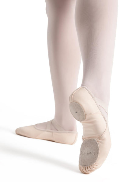 Adult Capezio 2038W Leather Split-Sole Hanami Ballet Shoe - Pink