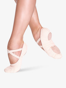 SoDanca SD16 "Bliss" Stretch Canvas Ballet Shoe - PINK